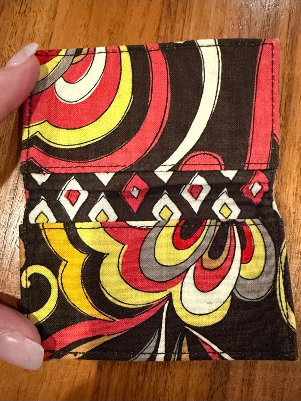 Rare Vera Bradley mini tote, mini backpack and card holder Puccini pattern